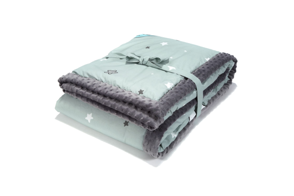 Ultra měkká deka UNICORN RAINBOW KNIGHT Šedá 140x200 cm