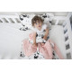 Dětská hrací deka MISS CLOUDY růžová 110x140 cm